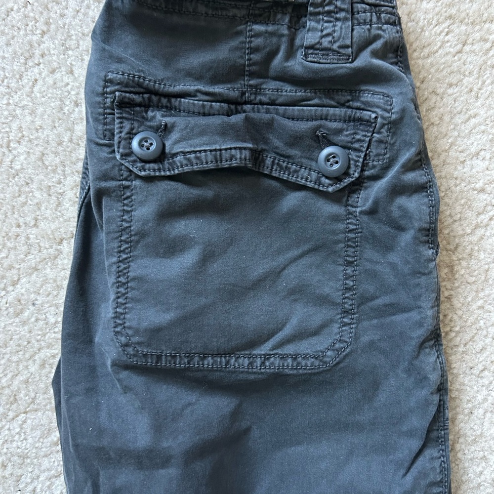 American Eagle Dark Gray Stretch Pants size 00